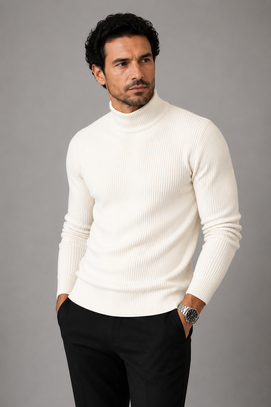 Montana Men's Fitted Cotton Stretch Jumper – view 8