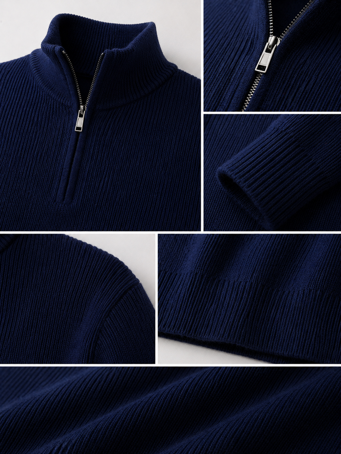 Turim Men's Cotton Stretch Knit Jumper – view 20