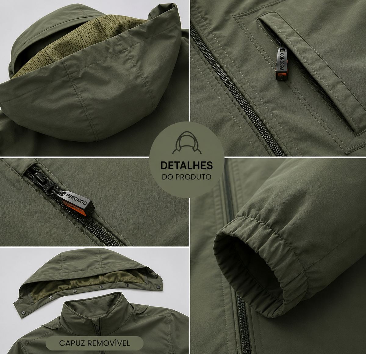 Soest Men's Polyester Jacket – view 6