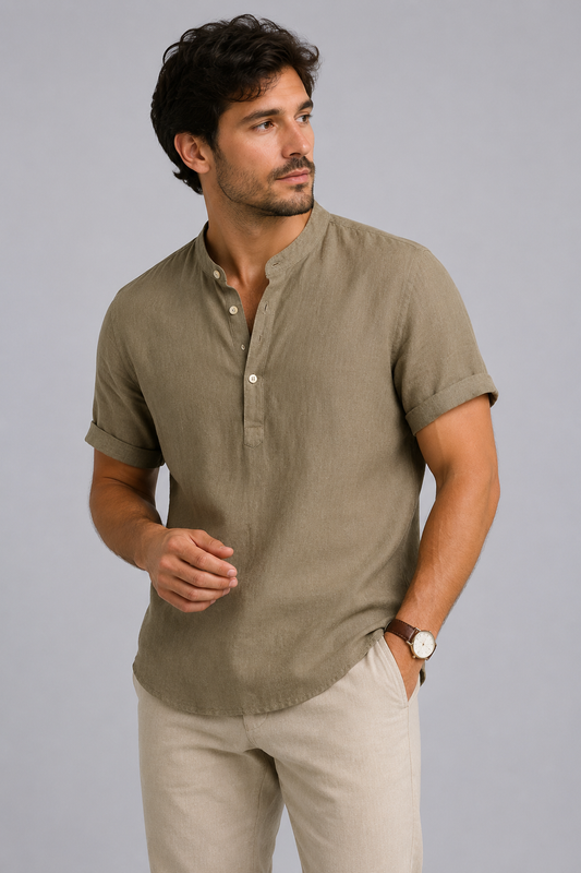 Caledon Linen Shirt by SATRI & CO. – product view 1