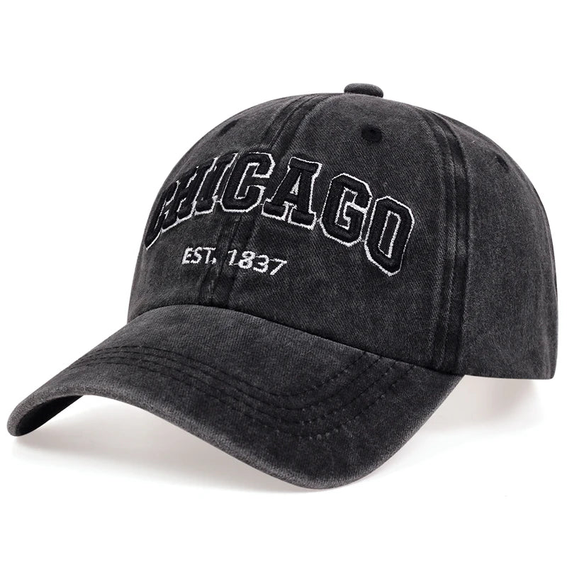 Chicago 1837 Men's Washed Cotton-Blend Baseball Cap – view 8