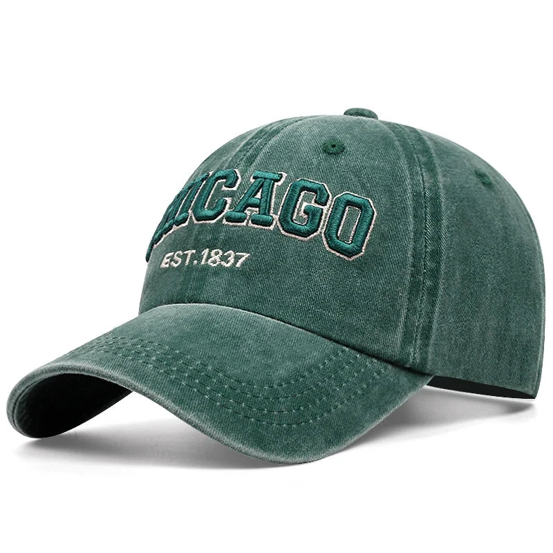 Chicago 1837 Men's Washed Cotton-Blend Baseball Cap – view 1