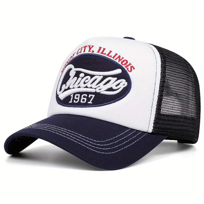 Chicago 1967 Men's Embroidered Trucker Baseball Cap – view 4
