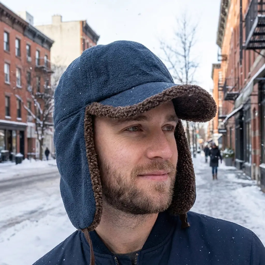 Colorado Men's Winter Baseball Cap with Earflaps – view 13