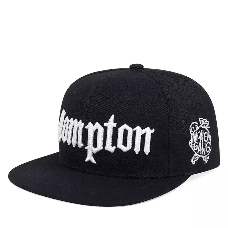 Compton Men's Acrylic Snapback Baseball Cap – view 5