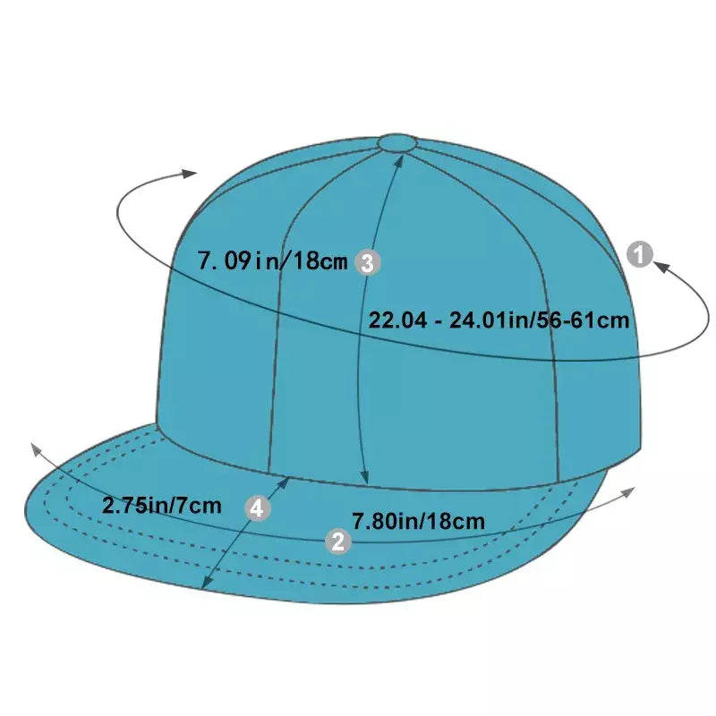 Compton Men's Acrylic Snapback Baseball Cap – view 10