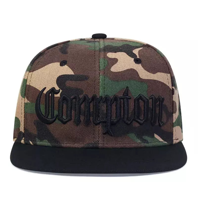 Compton Men's Acrylic Snapback Baseball Cap – view 6