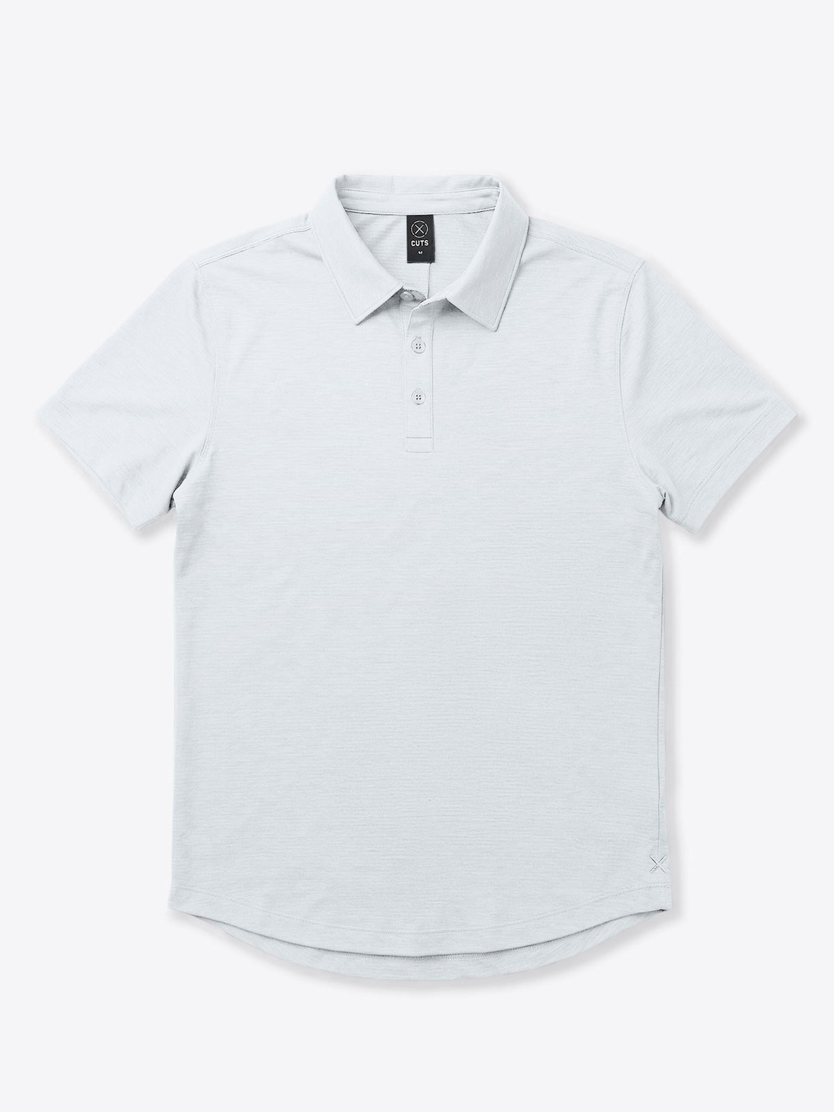 Men's Stretch Performance Polo Shirt in White – view 1