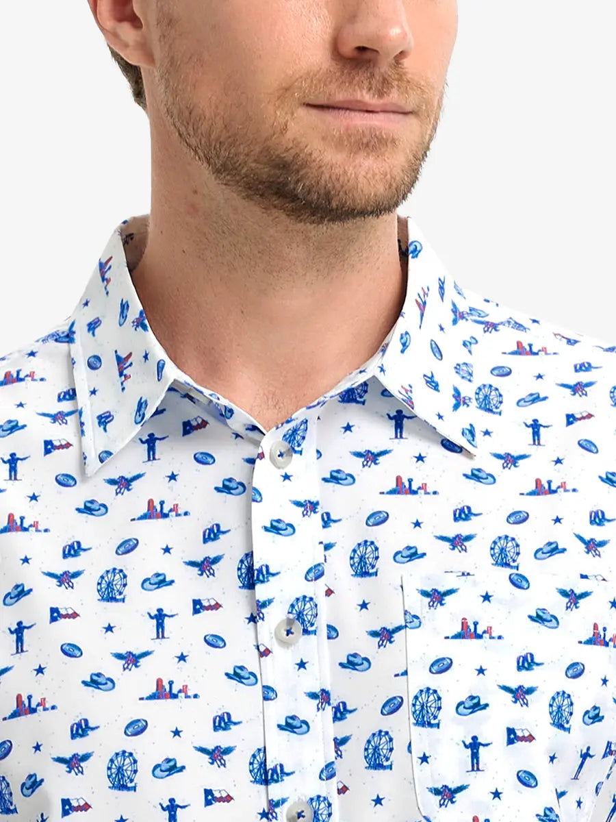 Men's Printed Summer Shirt – view 7