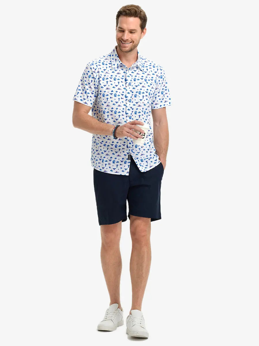 Men's Printed Summer Shirt – view 11