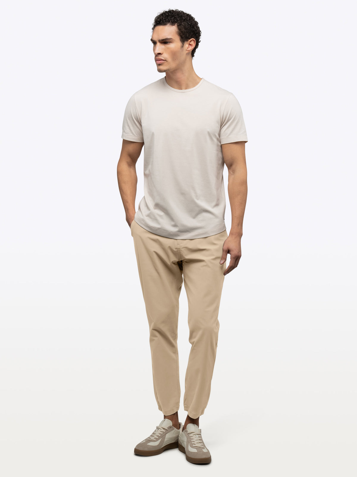Men's Straight-Leg Stretch Joggers in Coast – view 3