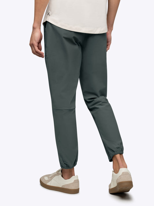 Men's Straight-Leg Stretch Joggers in Urban Chic – view 2