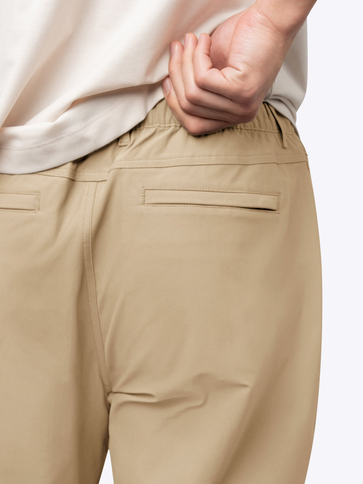Men's Straight-Leg Stretch Joggers in Coast – view 5