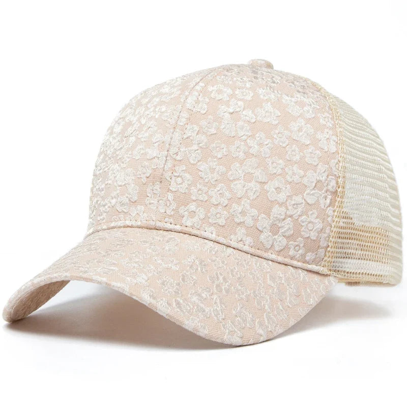 Daisies Men's Floral Trucker Baseball Cap – view 1