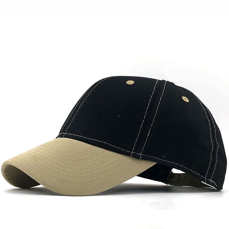 Denzel Men's Two-Tone Cotton Baseball Cap – view 5