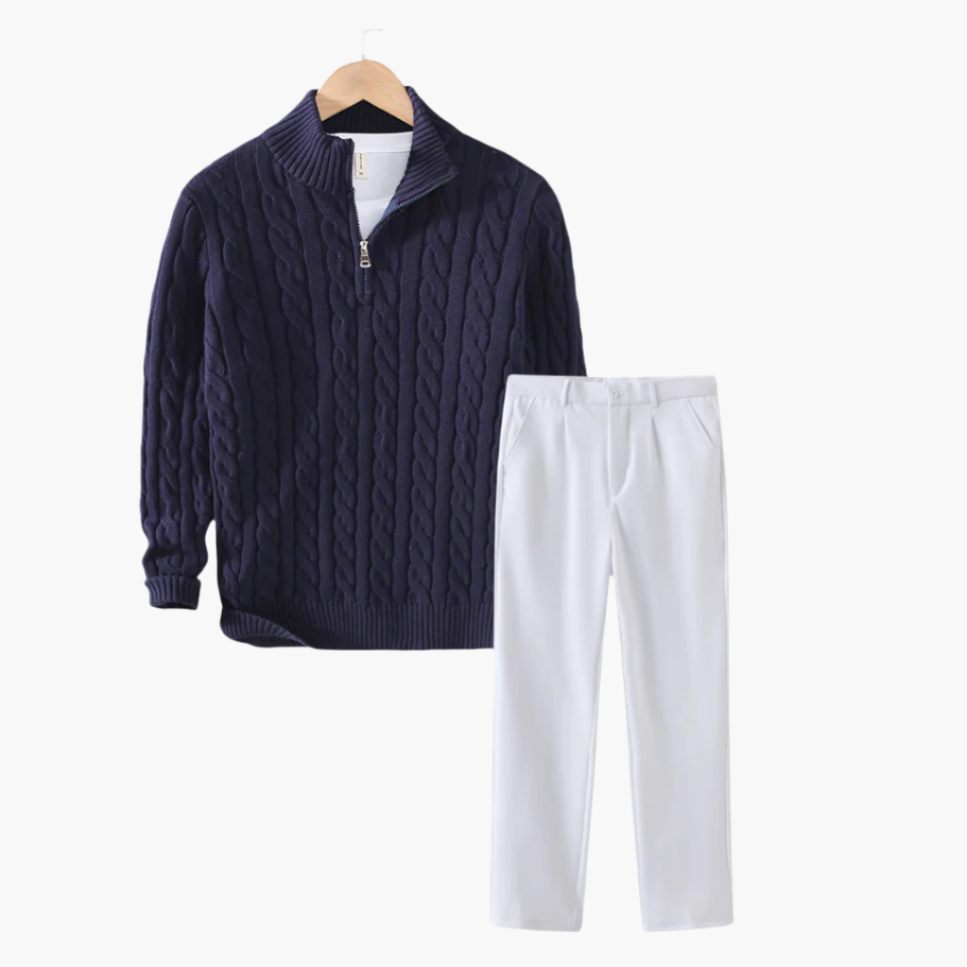 Polo Brunch Men's Autumn Outfit Set – view 1