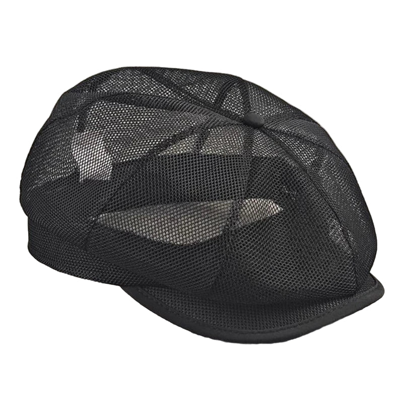 Downtown Men's Summer Mesh Newsboy Cap – view 8