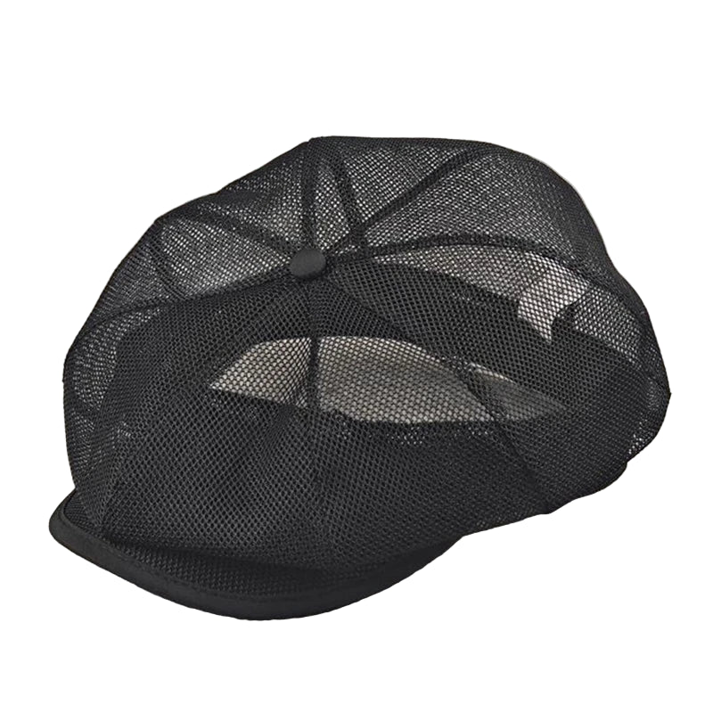 Downtown Men's Summer Mesh Newsboy Cap – view 2