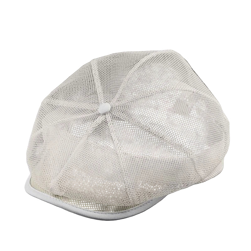 Downtown Men's Summer Mesh Newsboy Cap – view 4