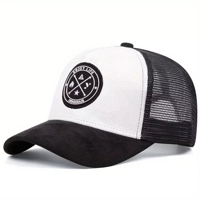 Enjoy Life Men's Patch Trucker Baseball Cap – view 5