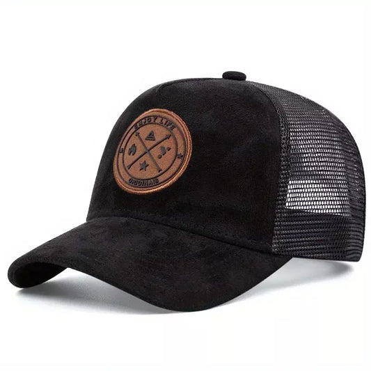 Enjoy Life Men's Patch Trucker Baseball Cap – view 1