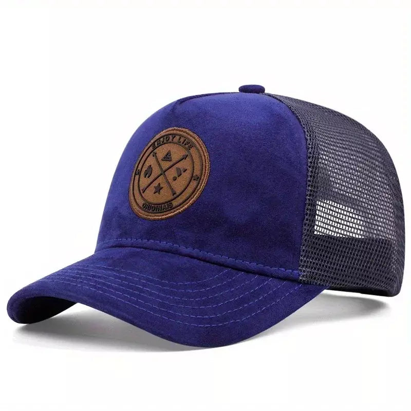 Enjoy Life Men's Patch Trucker Baseball Cap – view 8