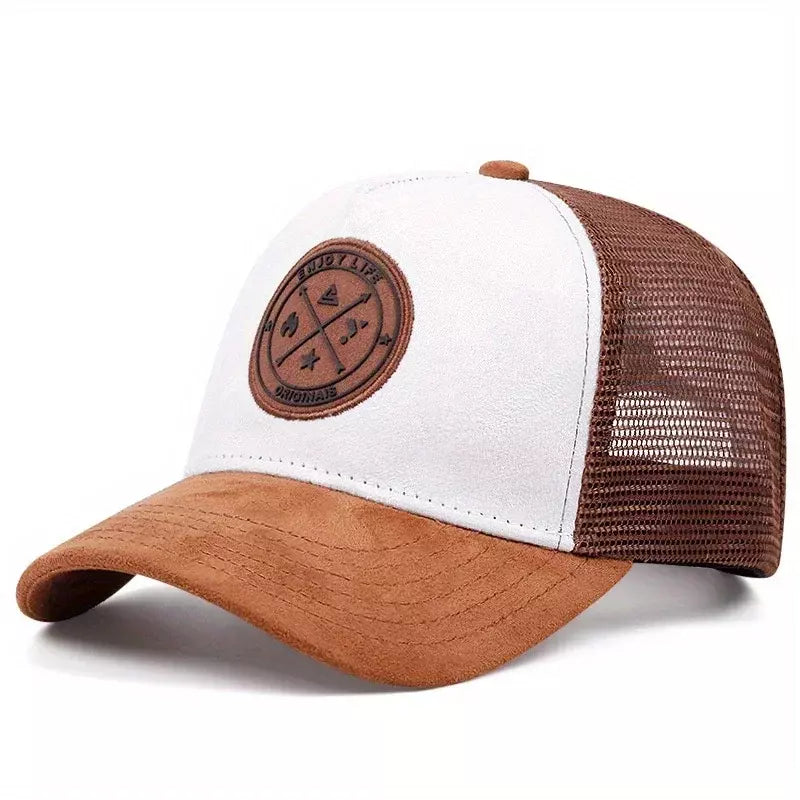 Enjoy Life Men's Patch Trucker Baseball Cap – view 6