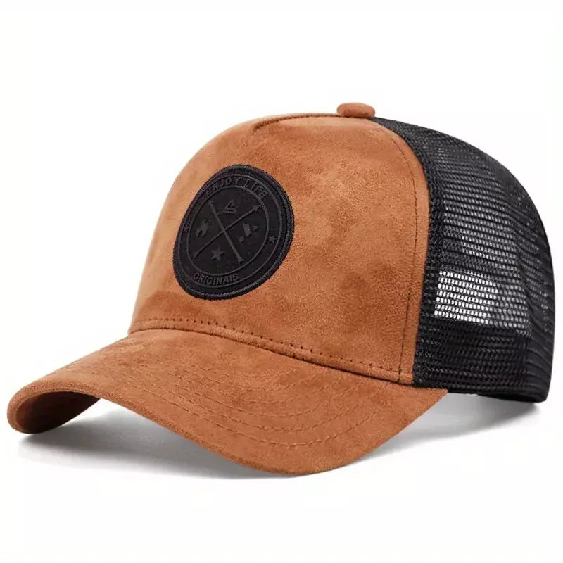 Enjoy Life Men's Patch Trucker Baseball Cap – view 3
