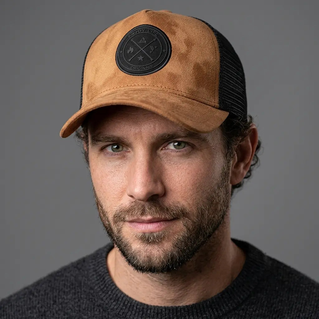 Enjoy Life Men's Patch Trucker Baseball Cap – view 14