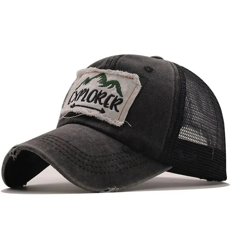 Explorer Men's Cotton Trucker Baseball Cap – view 6