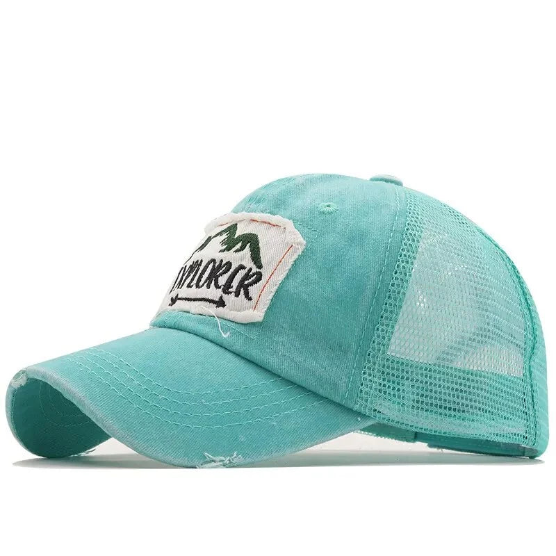 Explorer Men's Cotton Trucker Baseball Cap – view 4