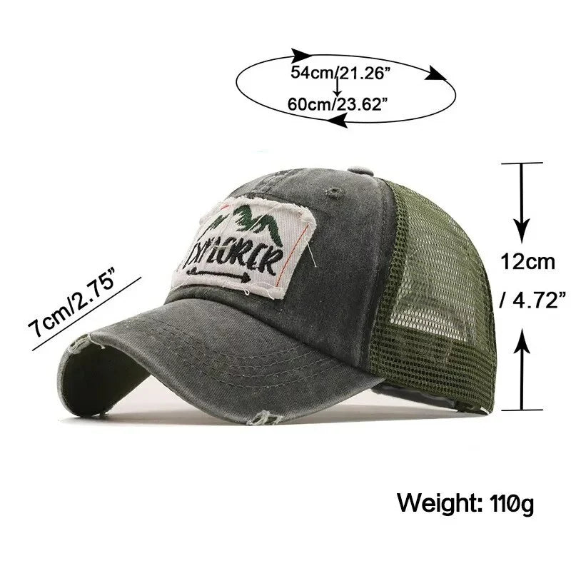 Explorer Men's Cotton Trucker Baseball Cap – view 10