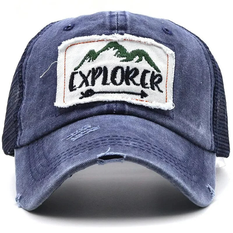 Explorer Men's Cotton Trucker Baseball Cap – view 8