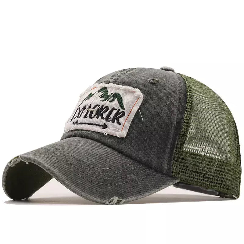 Explorer Men's Cotton Trucker Baseball Cap – view 3