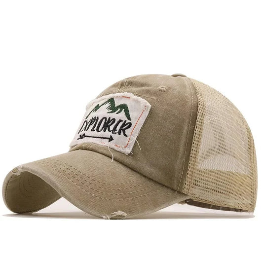 Explorer Men's Cotton Trucker Baseball Cap – view 2