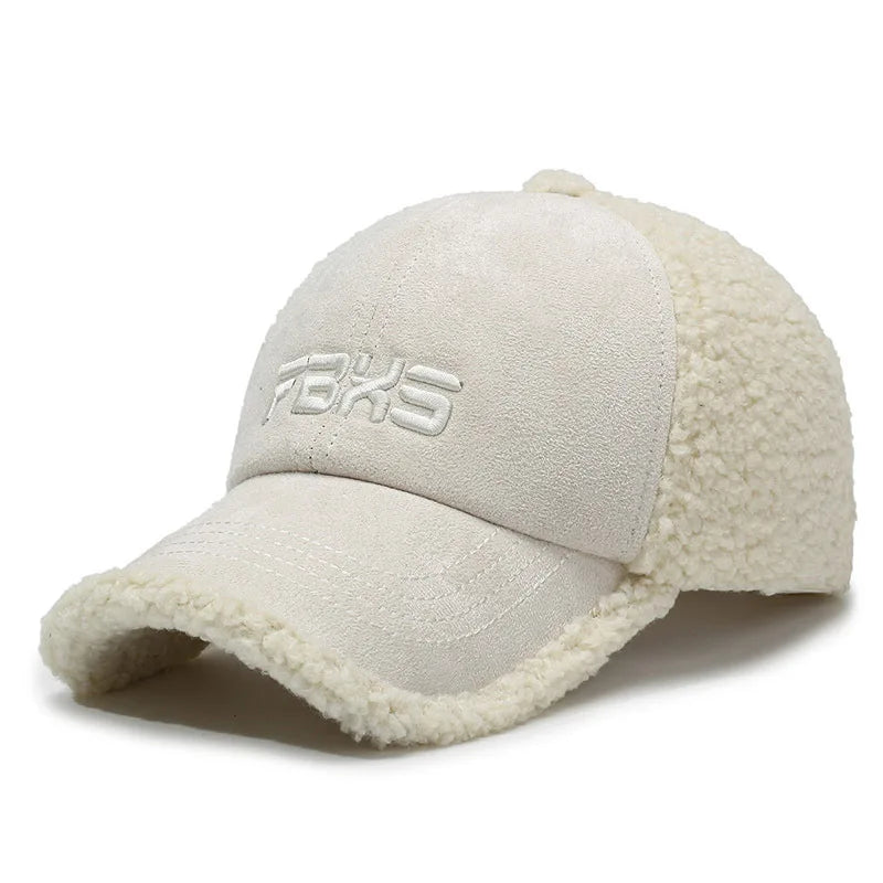 Men's Winter Fur-Effect Cotton Baseball Cap – view 4