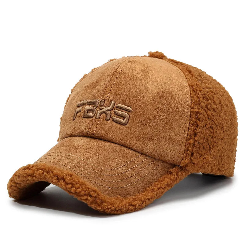 Men's Winter Fur-Effect Cotton Baseball Cap – view 8