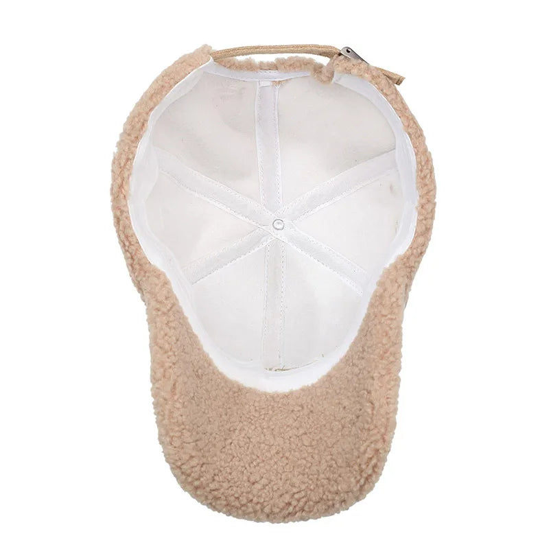 Men's Winter Fur-Effect Cotton Baseball Cap – view 10