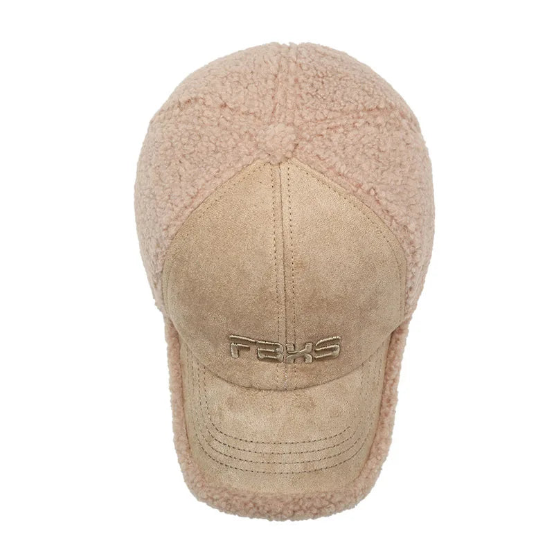 Men's Winter Fur-Effect Cotton Baseball Cap – view 13