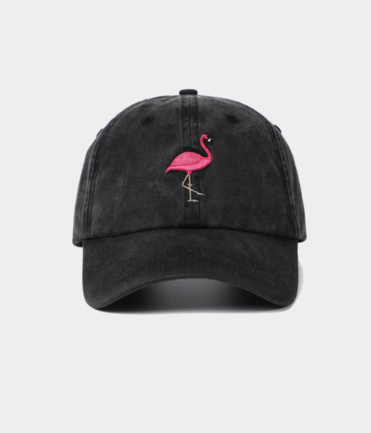 Flamingo Men's Embroidered Washed Cotton Baseball Cap 3-Pack – view 10