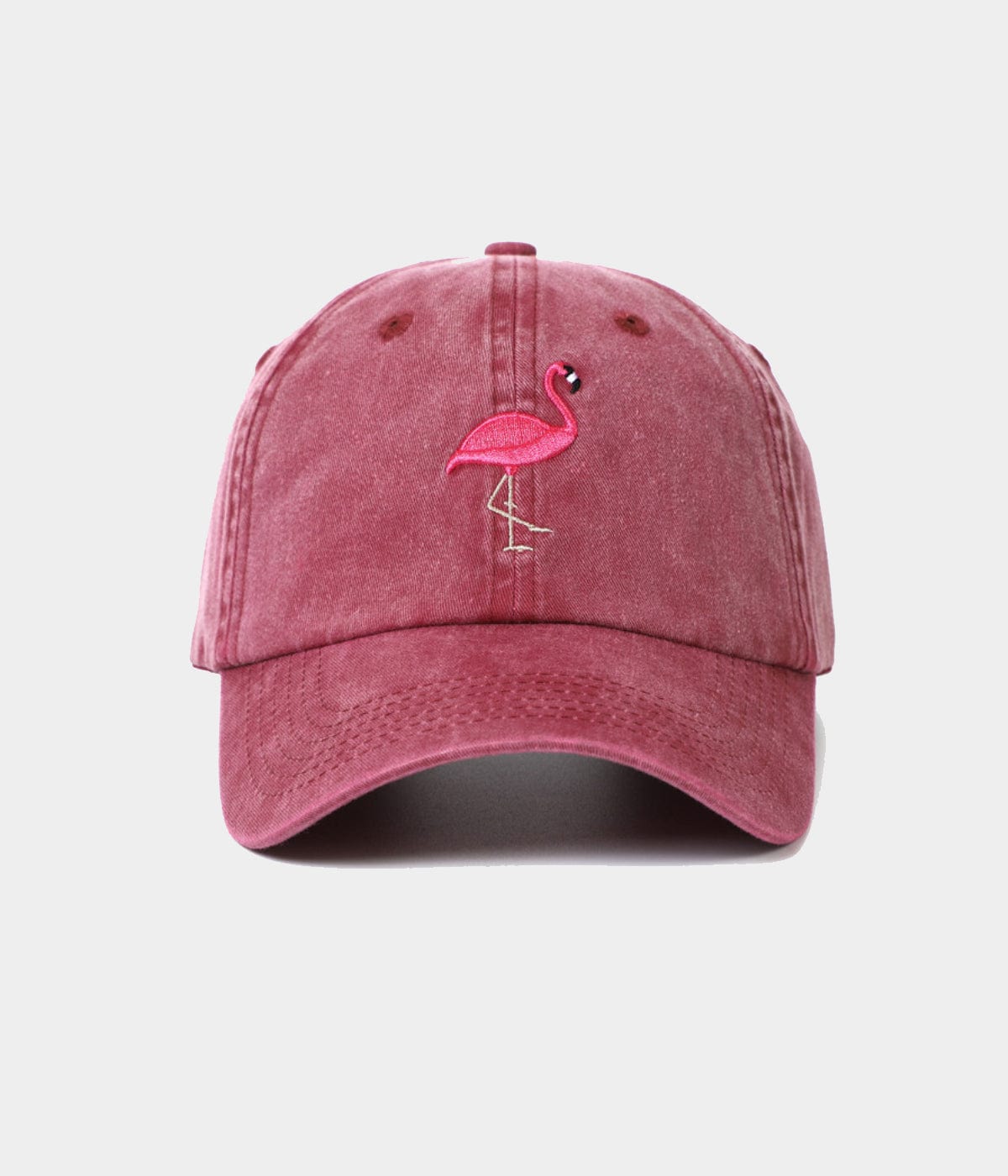 Flamingo Men's Embroidered Washed Cotton Baseball Cap 3-Pack – view 7
