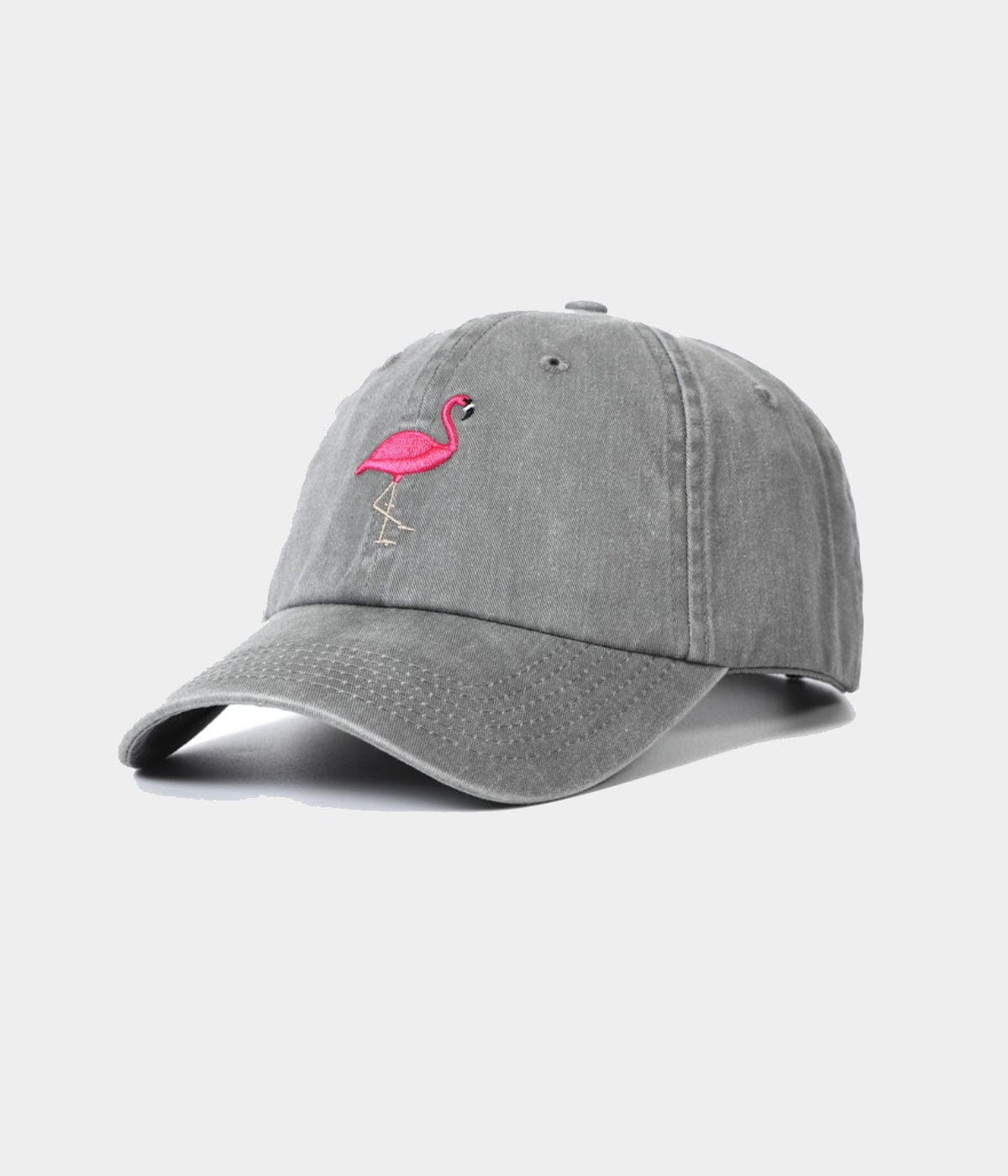 Flamingo Men's Embroidered Washed Cotton Baseball Cap 3-Pack – view 3