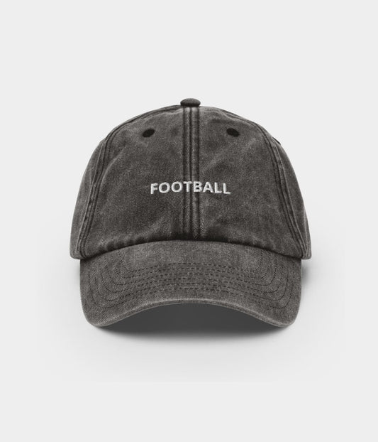Football Men's Washed Cotton Baseball Cap – view 1