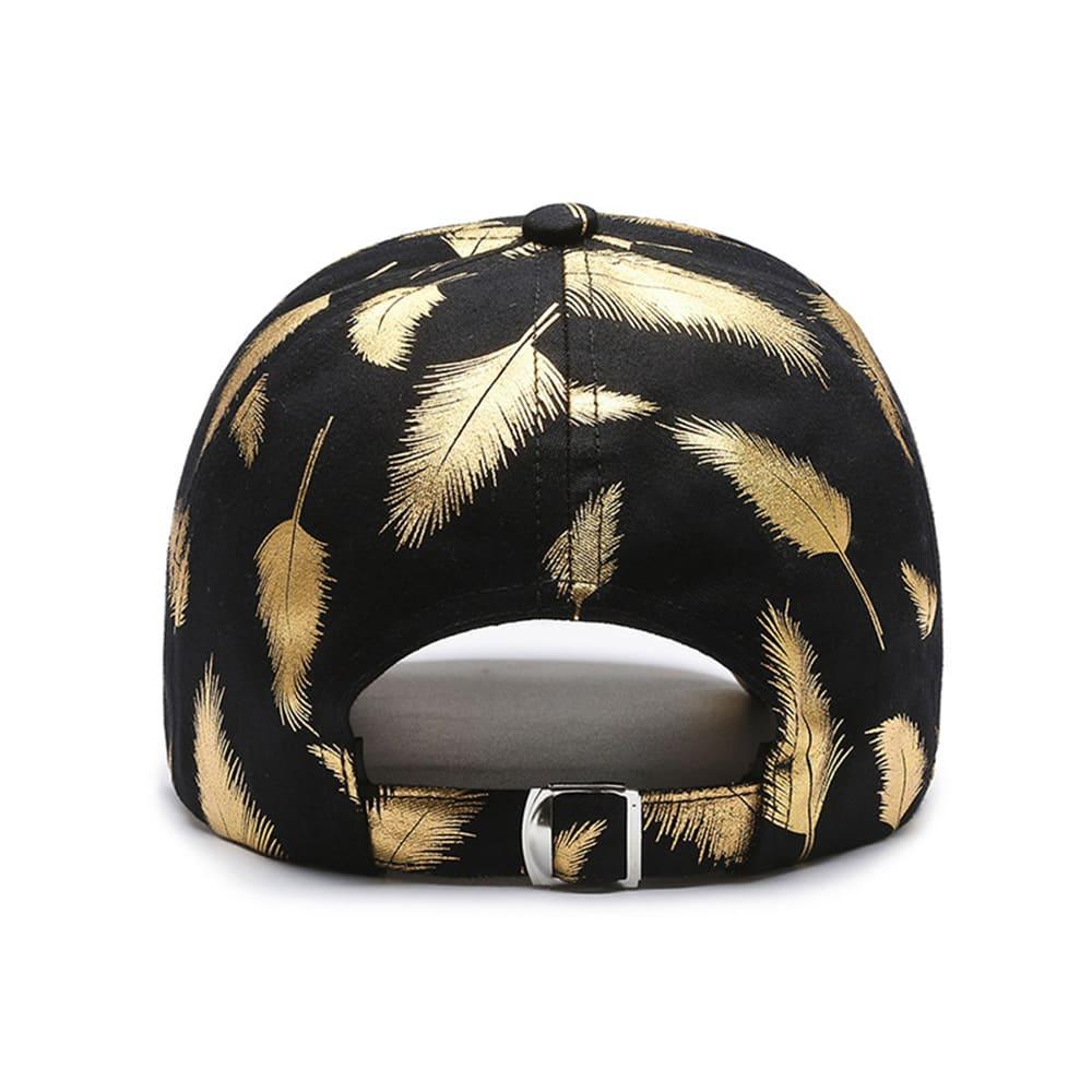 Falcon Men's Gold Feather Cotton Baseball Cap – view 10