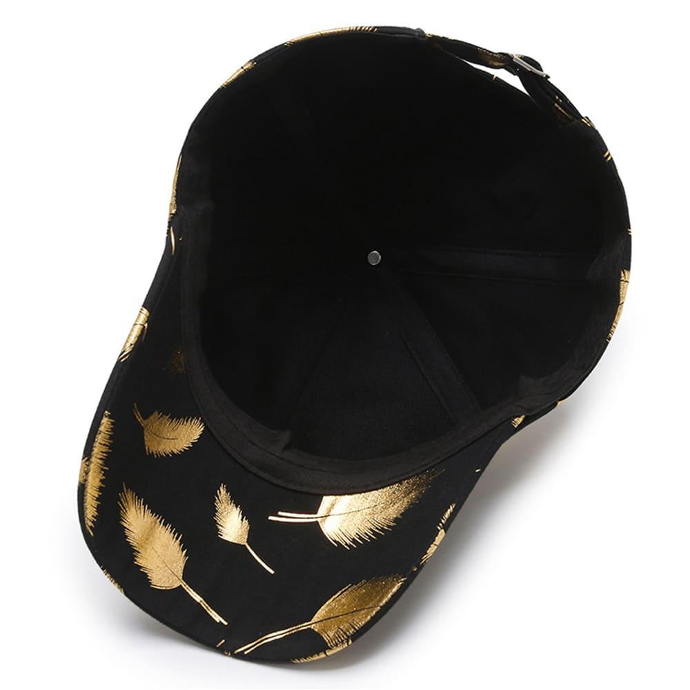 Falcon Men's Gold Feather Cotton Baseball Cap – view 11