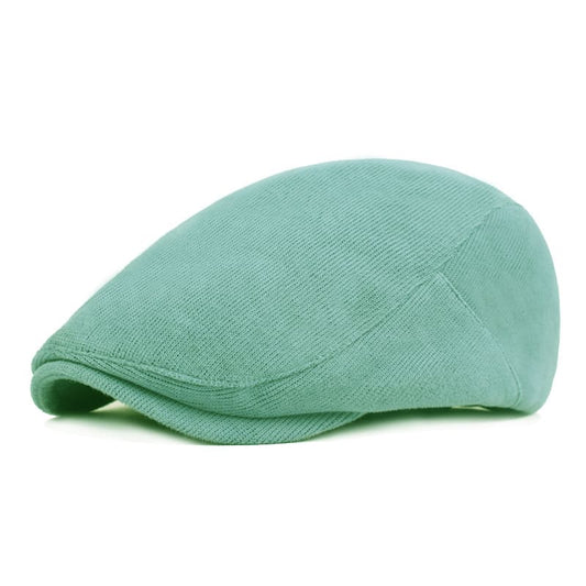 Figaro Men's Corduroy Flat Cap – 100% Cotton Corduroy, Short Peak, Adjustable 55–59 cm Fit, Eight Colours