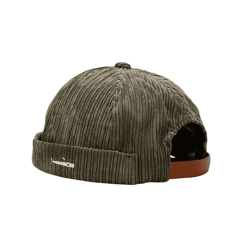 Fisherman Men's Corduroy Docker Cap – view 2