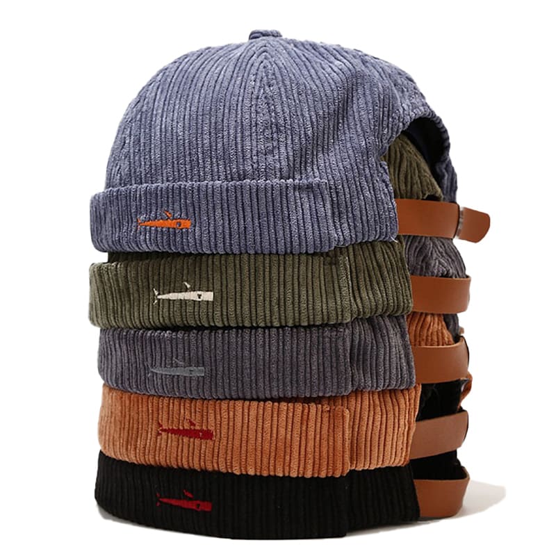 Fisherman Men's Corduroy Docker Cap – view 1