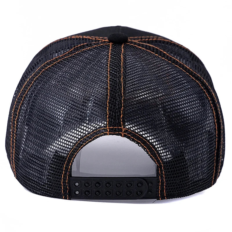 Fishermen's Bay Men's Patch Trucker Baseball Cap – view 9