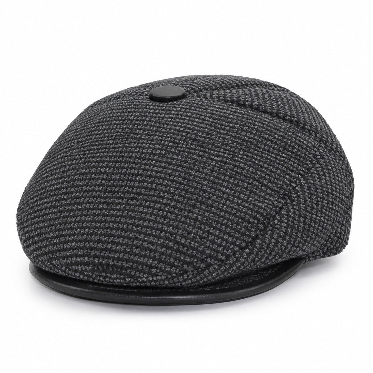 Men's Herringbone Cotton Flat Cap – view 8